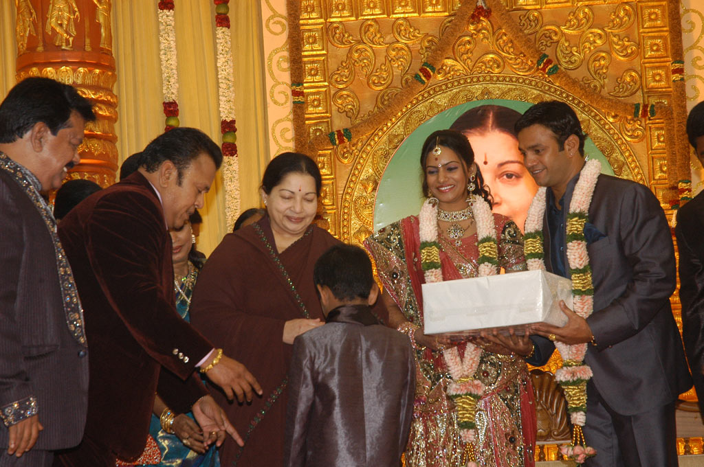 Actor Radharavi son wedding reception stills | Picture 40849